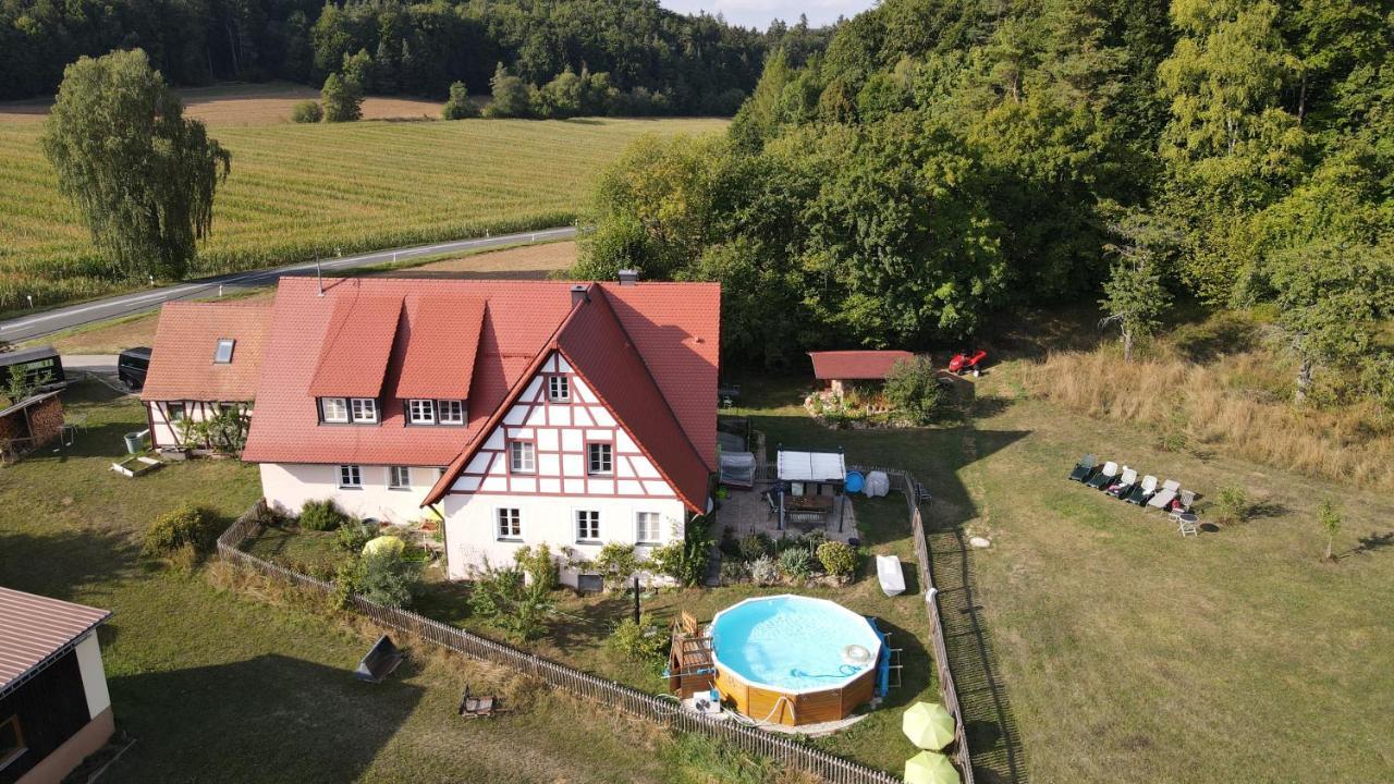 Ferienwohnungen Wastl Fraenkische Schweiz Hiltpoltstein Exterior foto